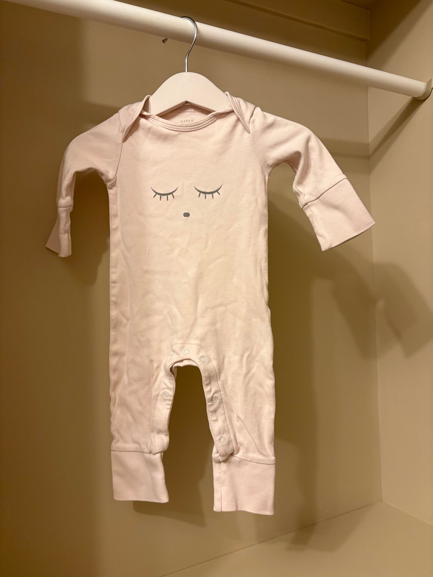 Pyjamas rosa stl 56/62 (1-3 mån) - Livly