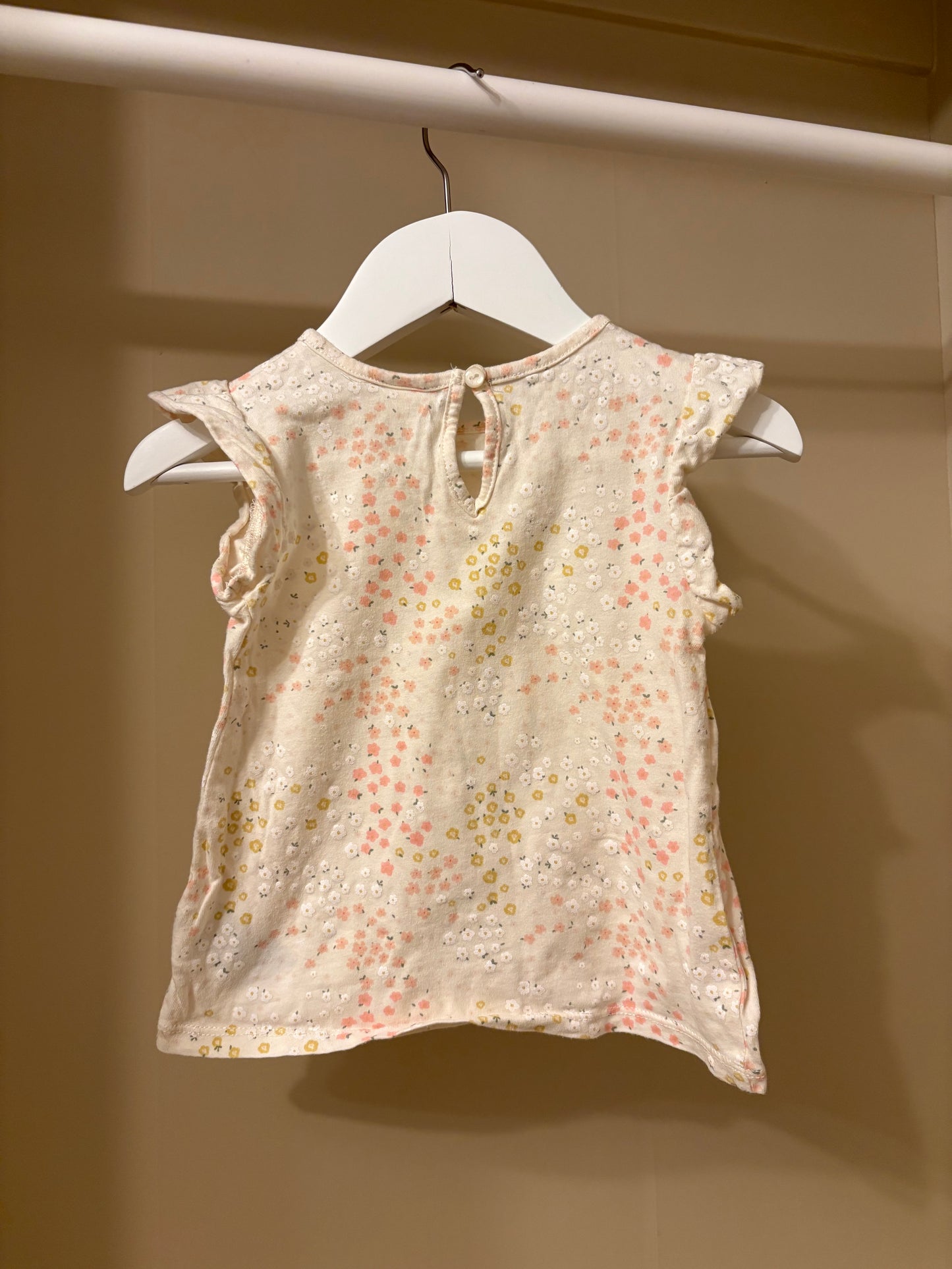 Topp med volanger stl 80 (9-12 mån) - H&M