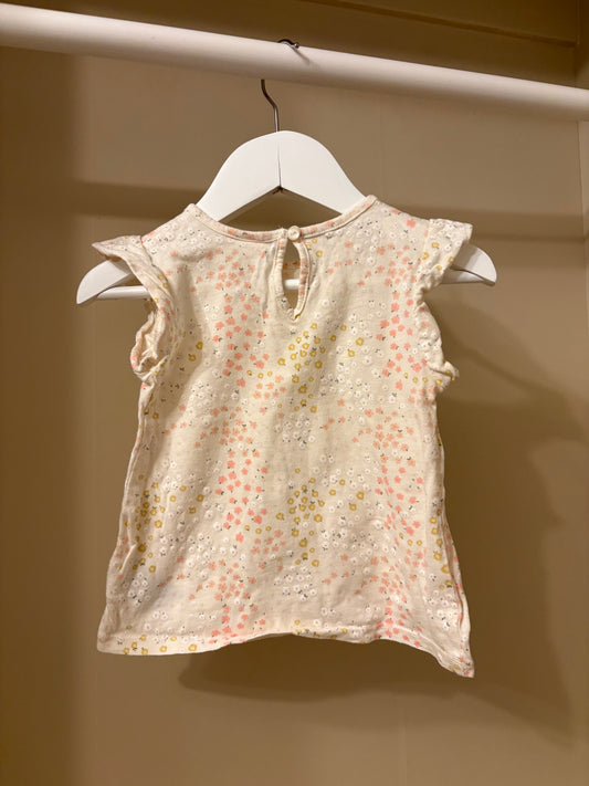 Topp med volanger stl 80 (9-12 mån) - H&M