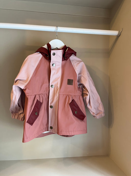 Regnjacka rosa stl 86/92 - Kuling