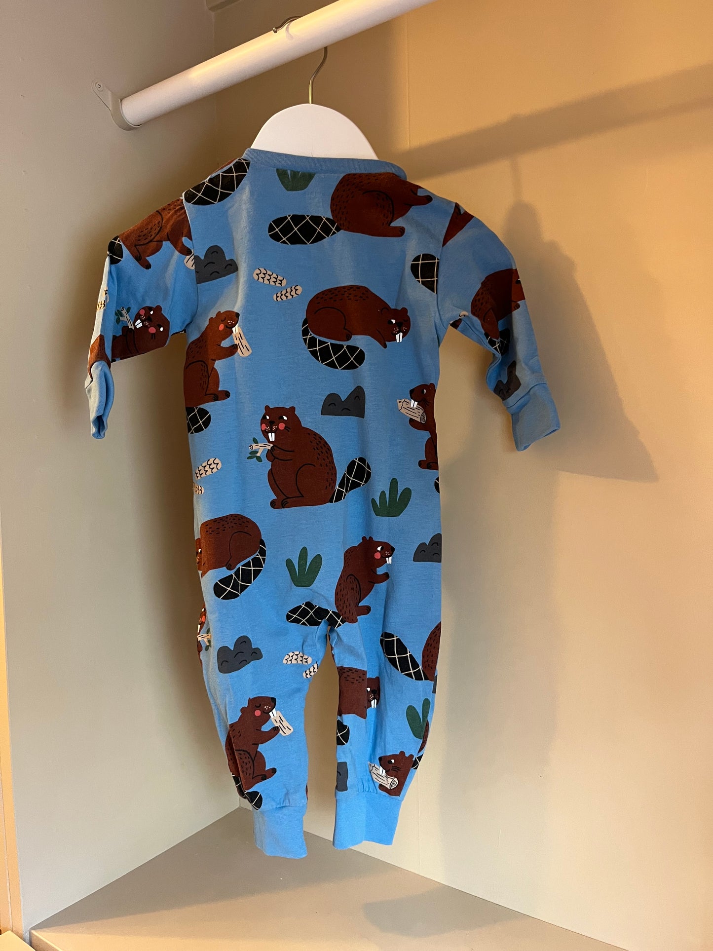 Pyjamas med djurmotiv stl 68 (4-6 mån) - Lindex