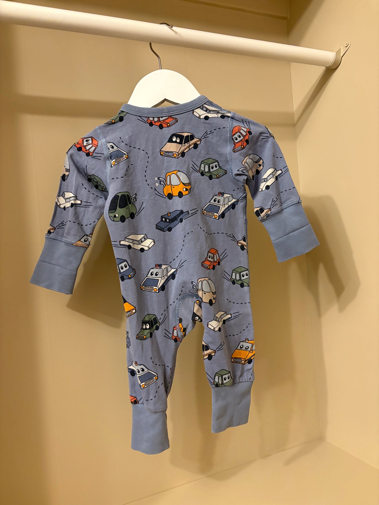 Pyjamas fordon blå stl 50/56 - Polarn O. Pyret