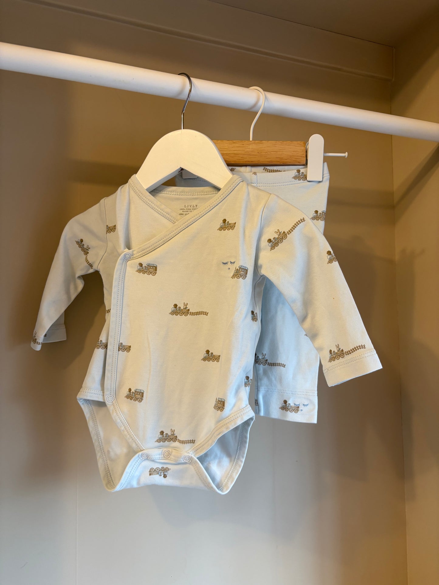 Set blå stl 62/68 (3-6 mån) - Livly