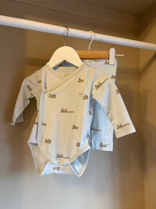 Set blå stl 62/68 (3-6 mån) - Livly