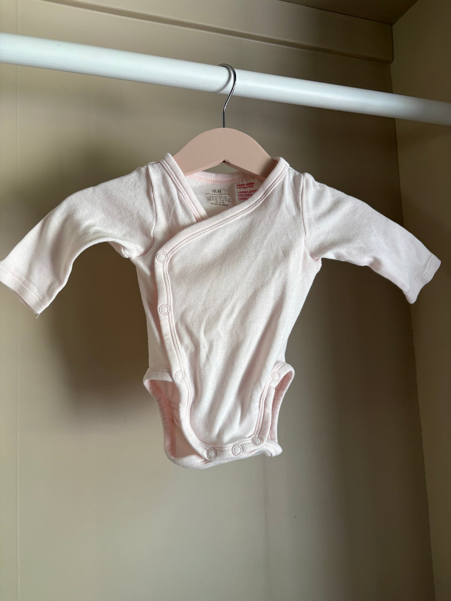 Body stl 50 rosa (0-1 mån) - H&M