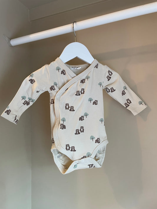 Body björnmönster stl 62 (2-4mån) - Kappahl