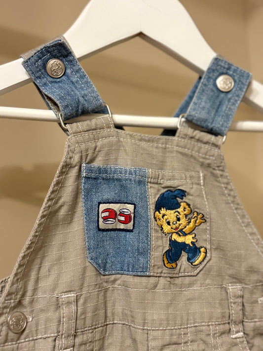 Hängselbyxor Bamse stl 68 (4-6 mån) - Bamse