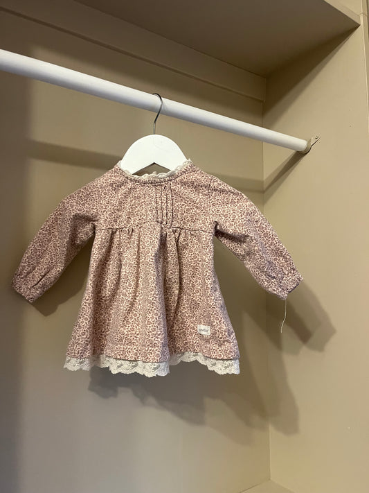 Klänning blommig stl 62 (2-4 mån) - Newbie