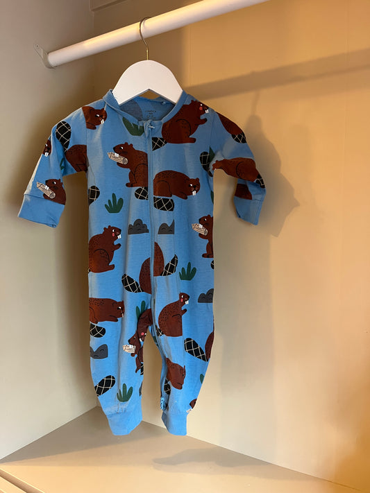 Pyjamas med djurmotiv stl 68 (4-6 mån) - Lindex