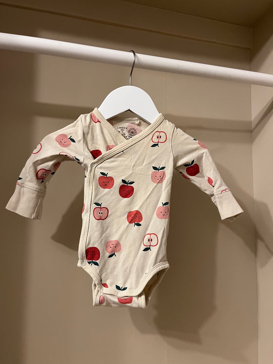 Body beige äpplen stl 62 (2-4 mån) - Lindex