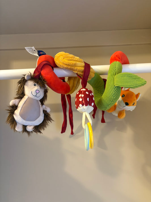 Barnvagnshängare med djur