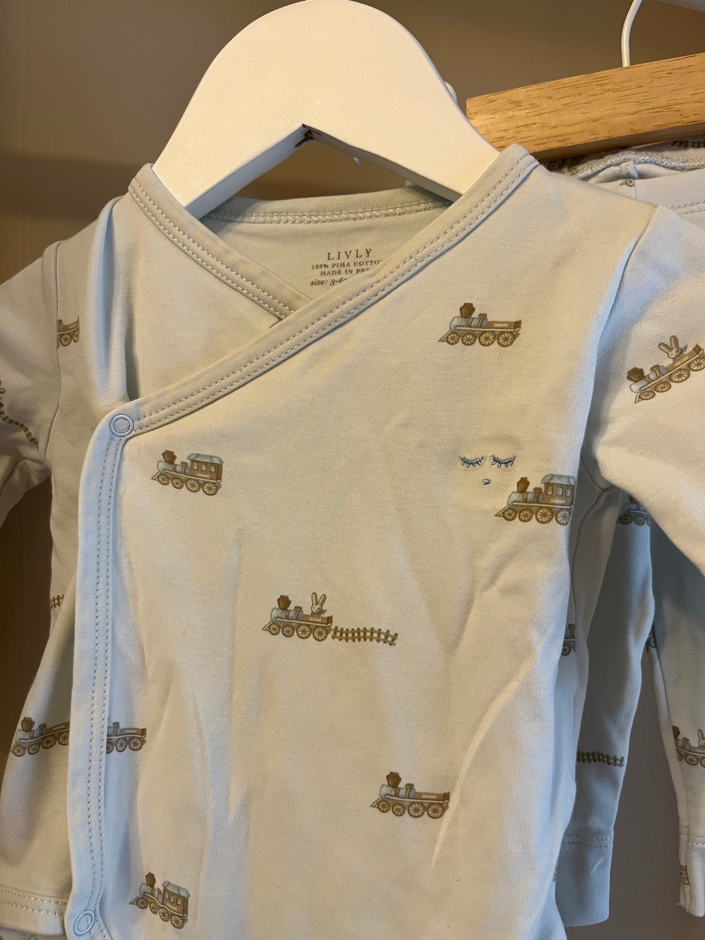 Set blå stl 62/68 (3-6 mån) - Livly