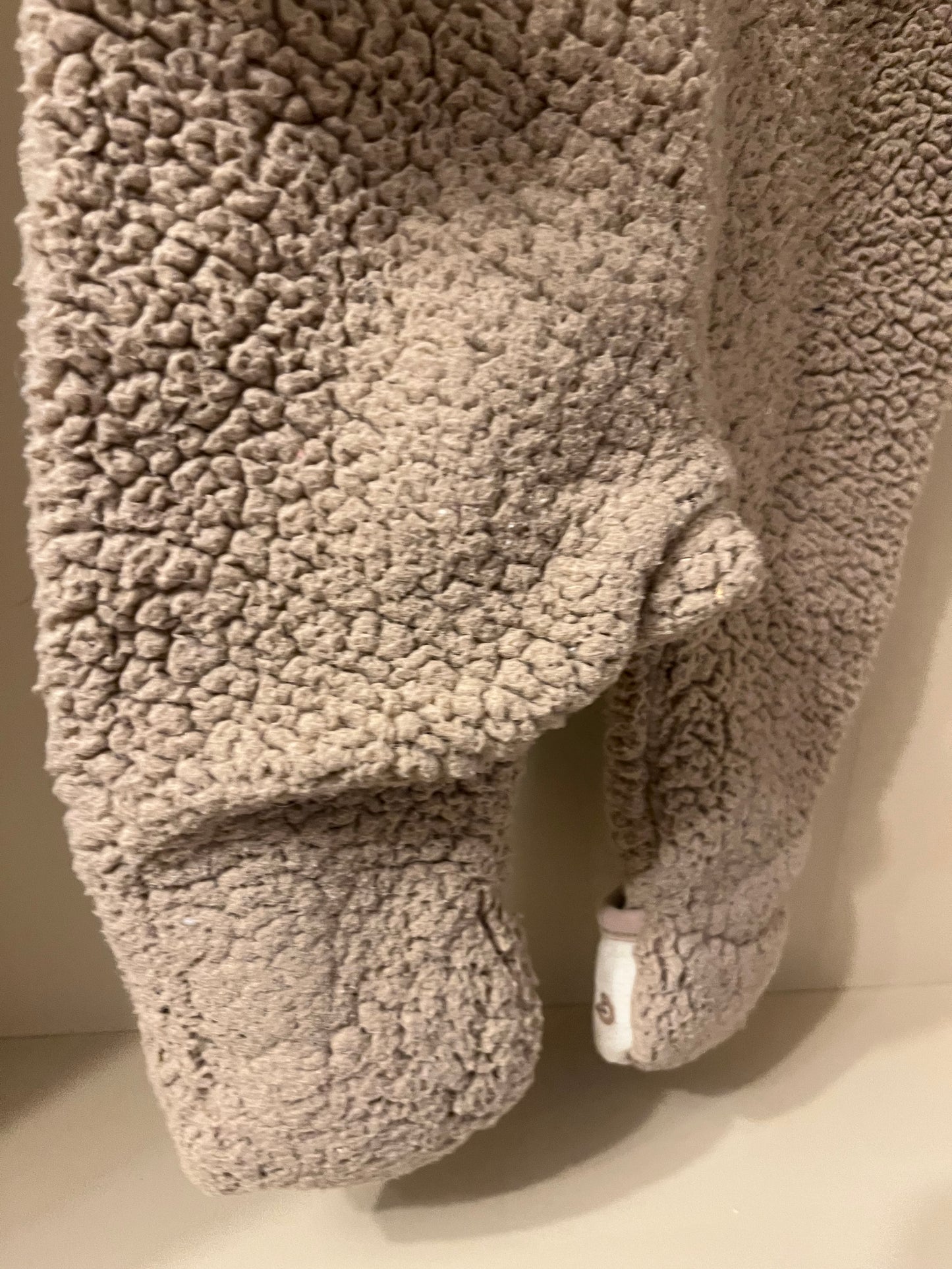 Teddyoverall beige stl 68 (4-6 mån) - Minimarket