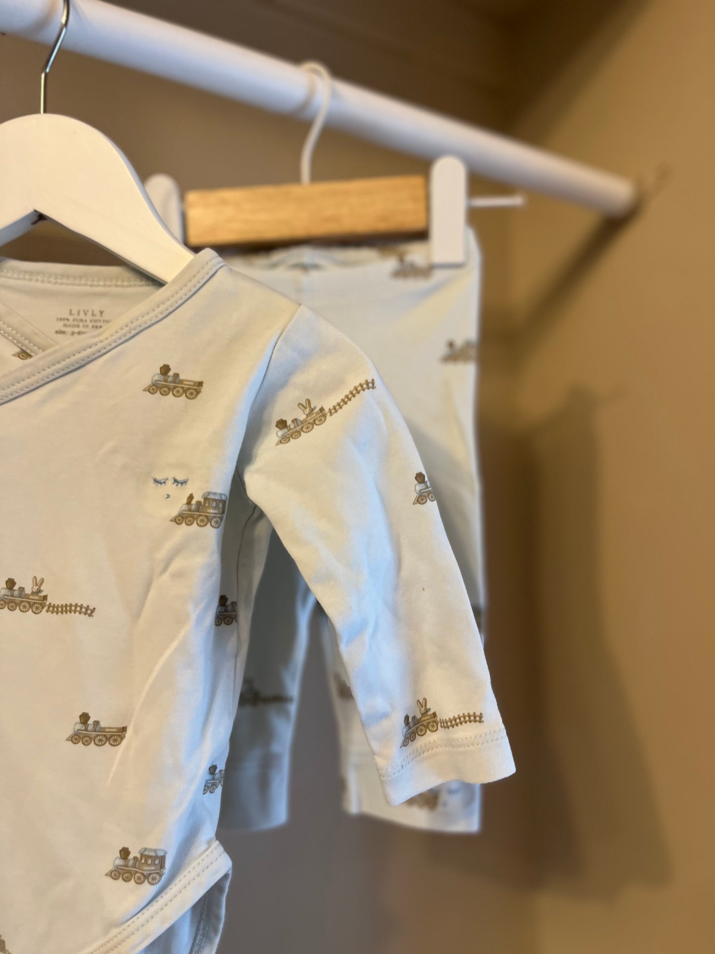 Set blå stl 62/68 (3-6 mån) - Livly