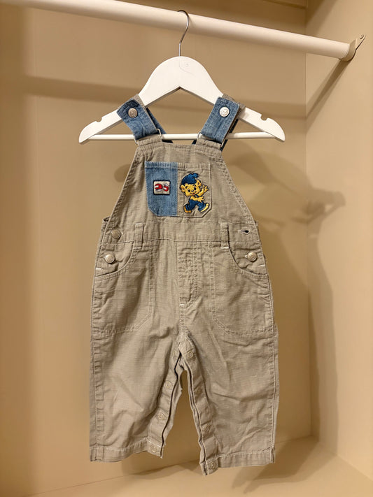 Hängselbyxor Bamse stl 68 (4-6 mån) - Bamse