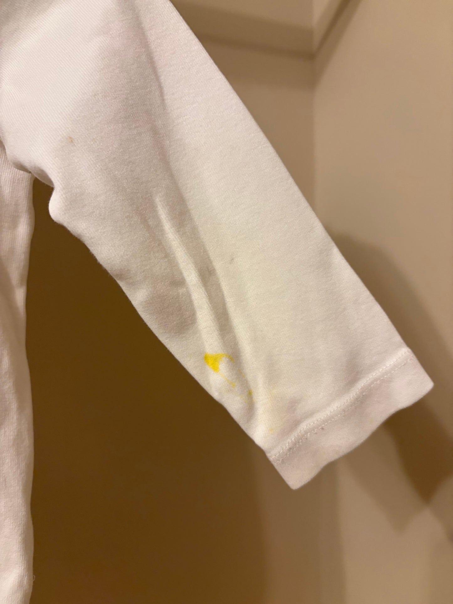 Body vit med krage stl 80 (9-12 mån) - Polarn O. Pyret