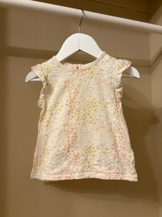 Topp med volanger stl 80 (9-12 mån) - H&M