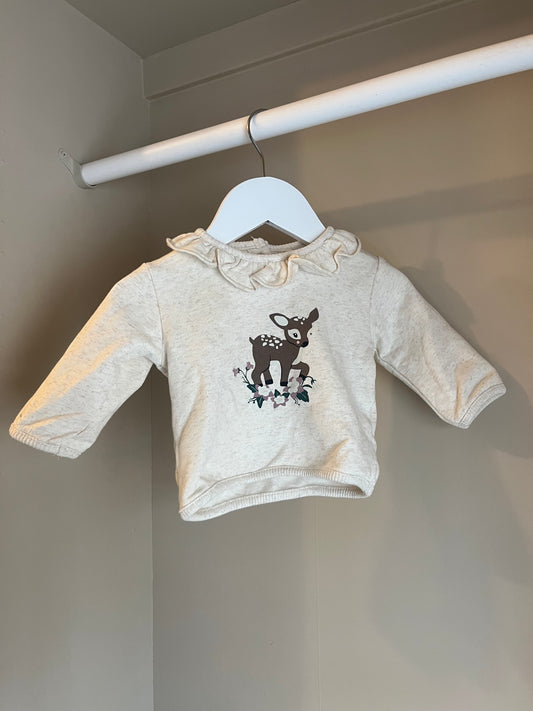 Sweatshirt stl 56 (1-2 mån) - Kappahl