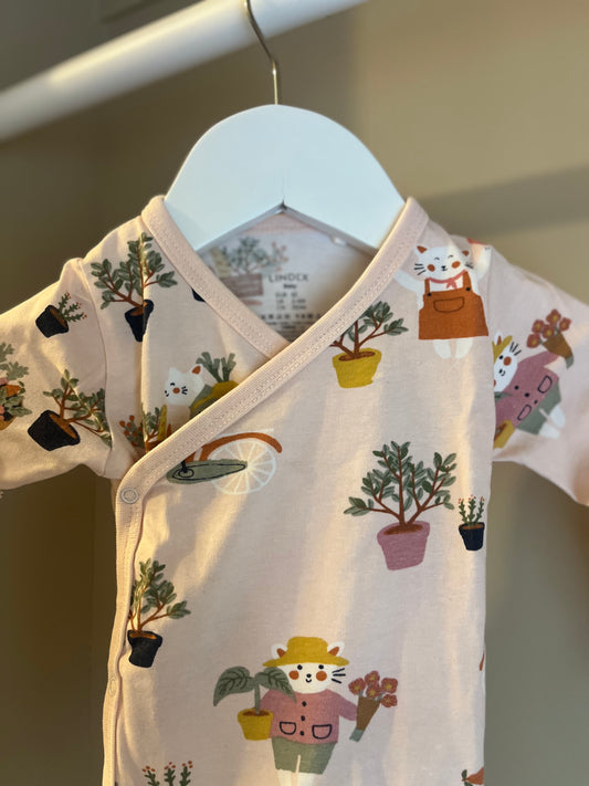 Body rosa kaninmönster stl 62 (2-4 mån) - Lindex