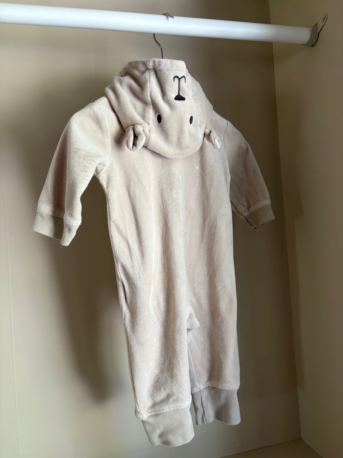 Overall beige björn stl 62 (2-4 mån) - Minimarket