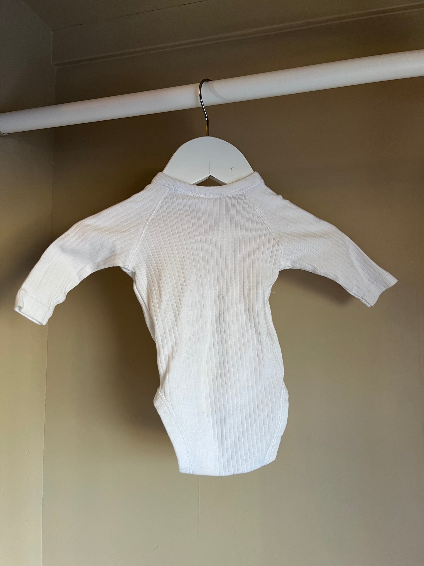 Body vit ribbad stl 50/65 - ZARA