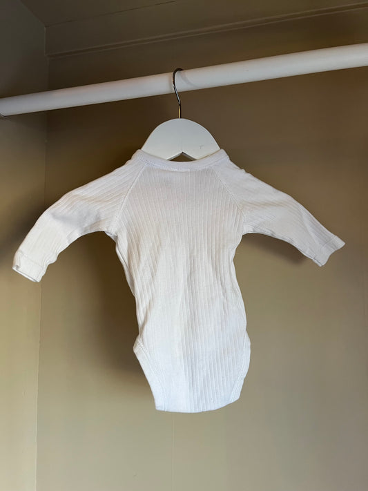 Body vit ribbad stl 50/65 - ZARA
