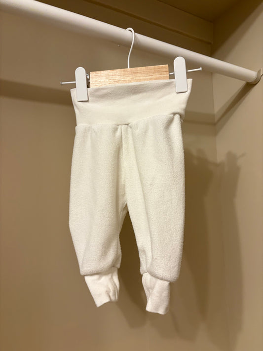 Byxor vita i fleece stl 56 (1-2 mån) - H&M