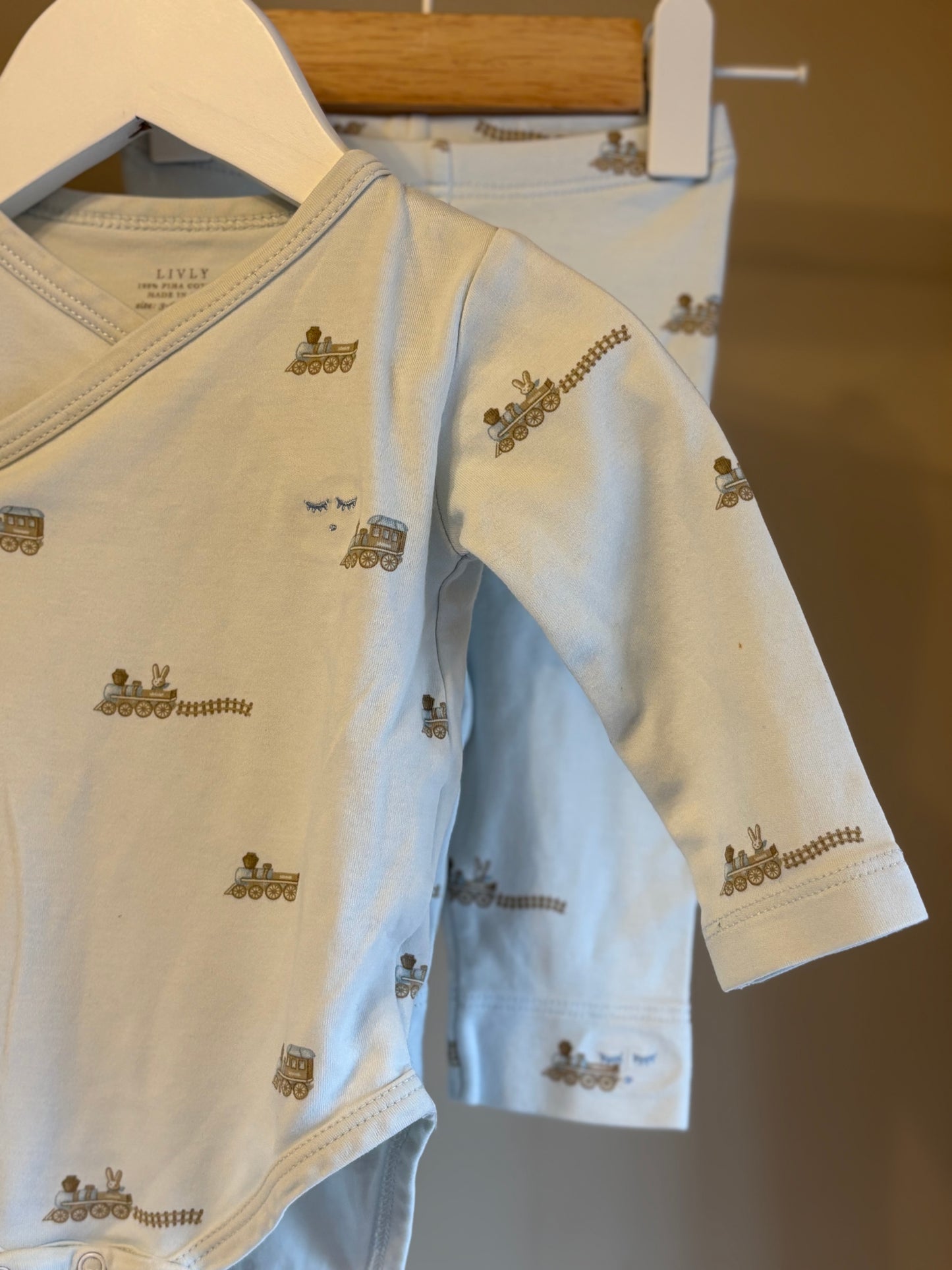 Set blå stl 62/68 (3-6 mån) - Livly