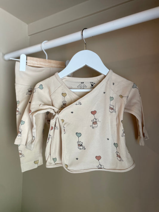 Set Nalle puh storlek 62 (2-4 mån) - H&M
