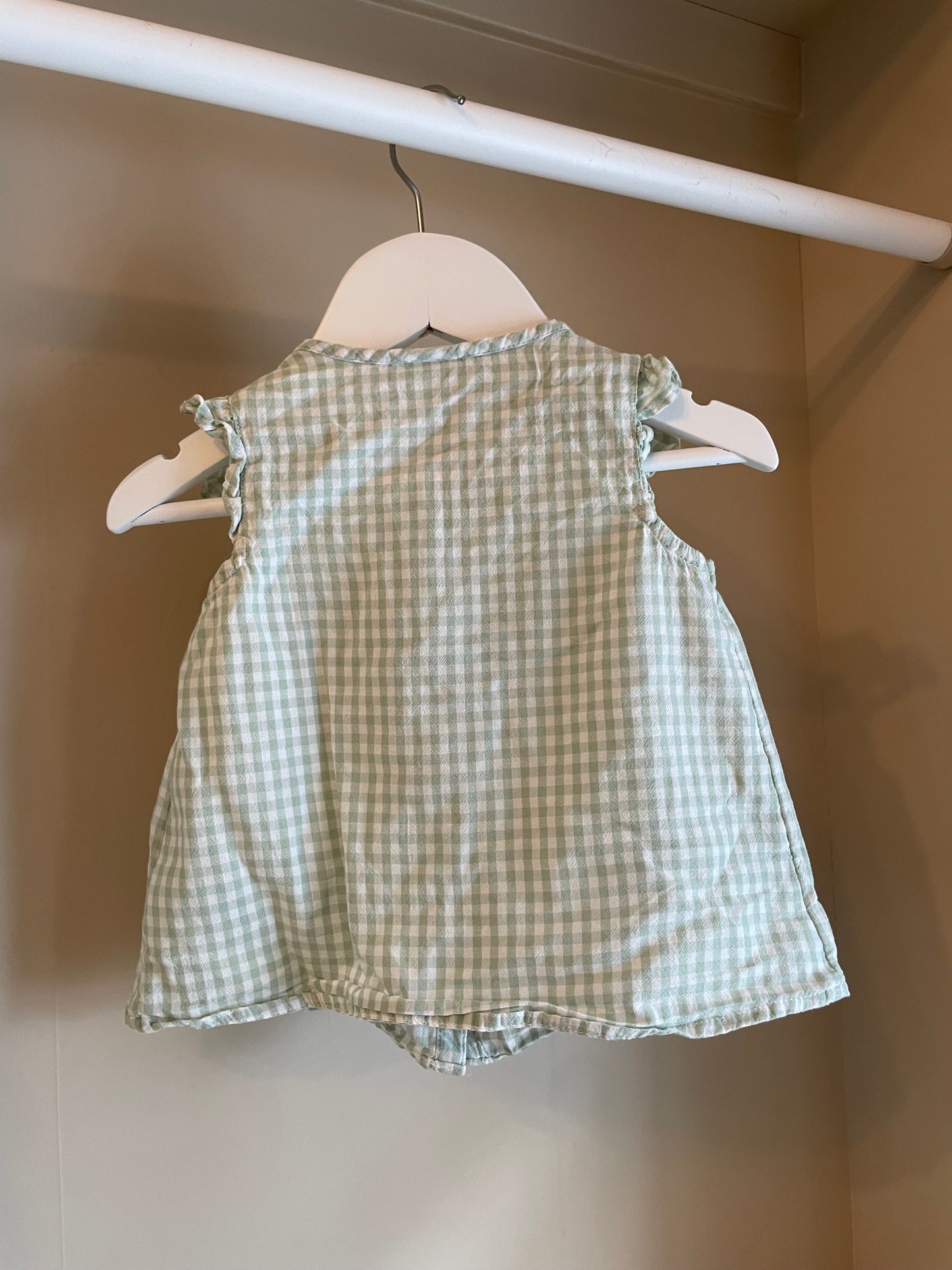 Set blus+shorts stl 80 (9-12 mån) - H&M