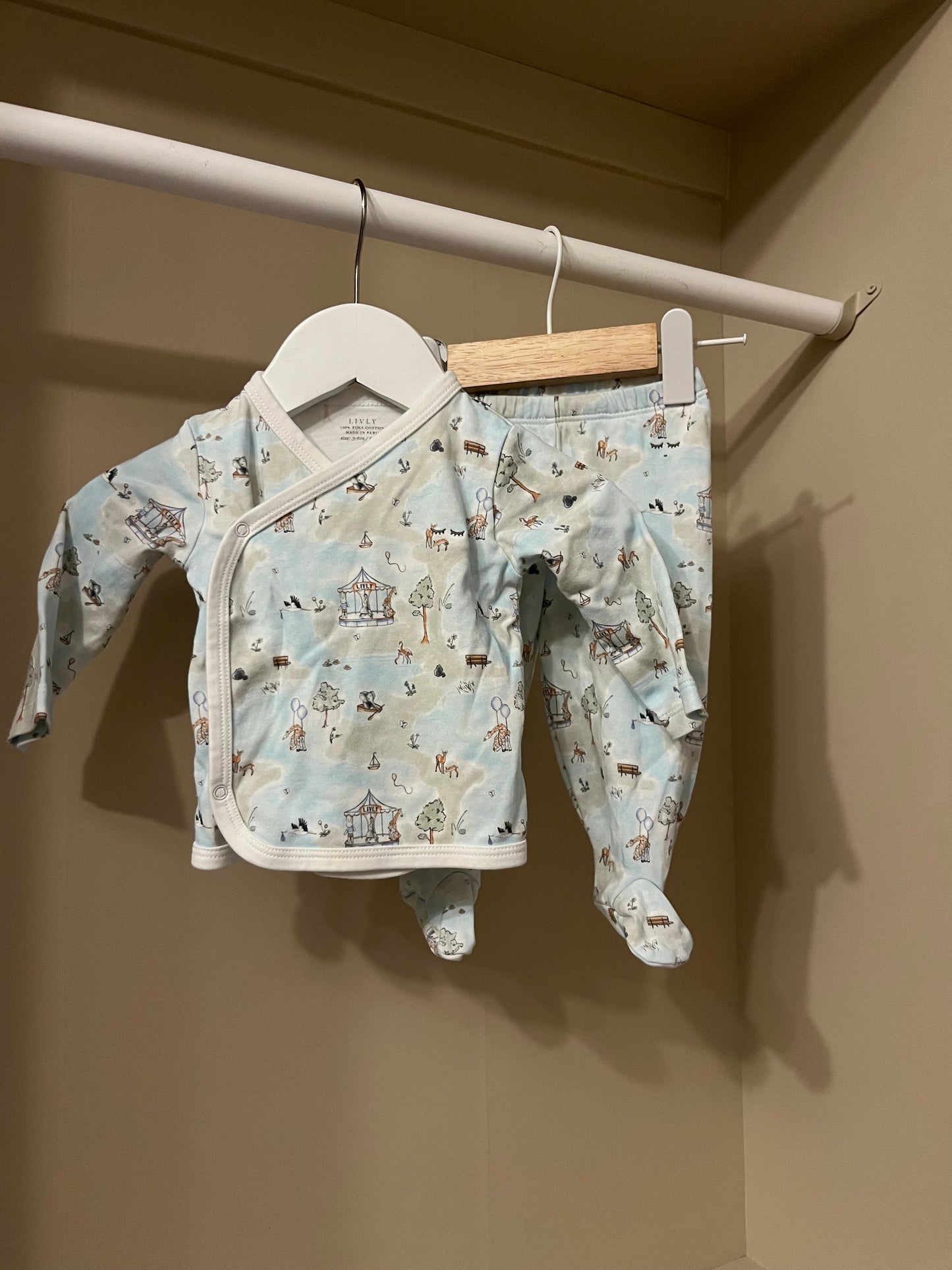 Set tivoli med fot stl 62/68 (3-6 mån) - Livly