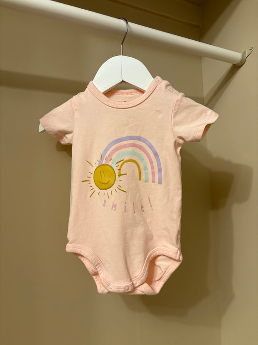Body rosa regnbåge stl 62 (2-4 mån) - Ellos