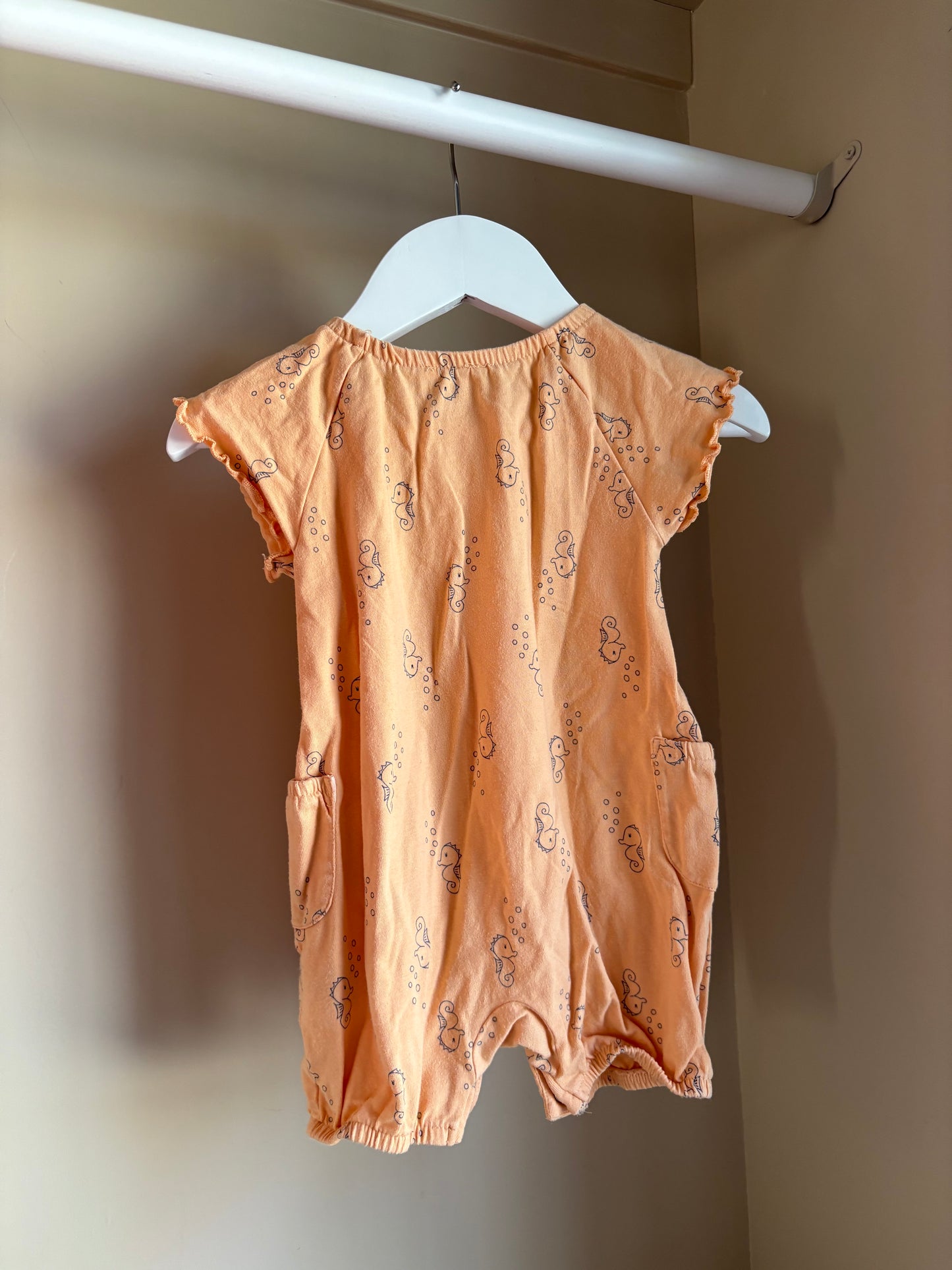 Jumpsuit sjöhäst stl 62 (2-4 mån) - Polarn O. Pyret