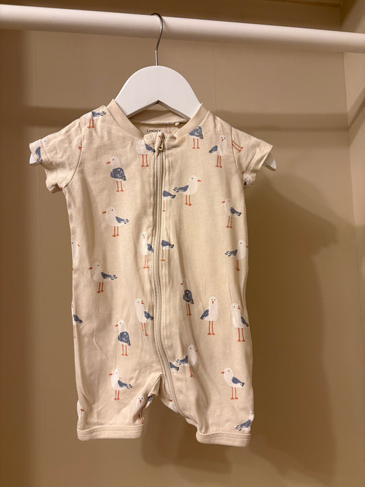 kortärmad pyjamas stl 56 (1-2 mån) - Lindex