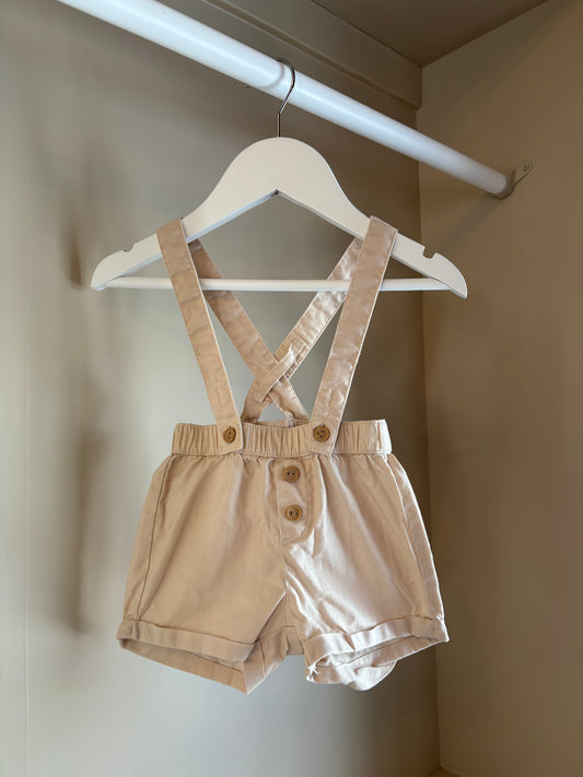 Hängselshorts beige stl 62 (2-4 mån) - H&M