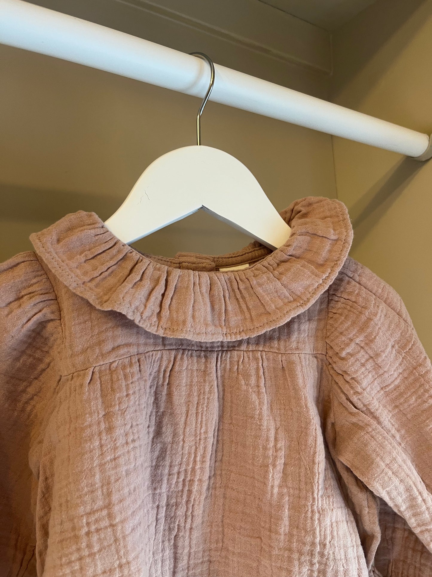 Klänning i muslin stl 80 (9-12 mån) - H&M
