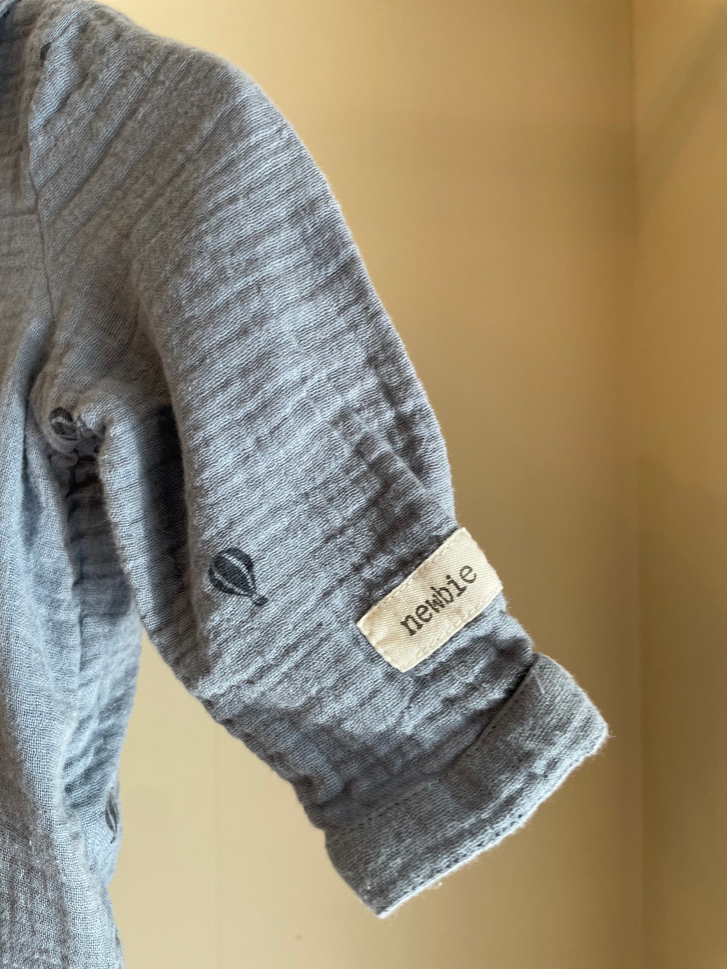 Skjorta muslin stl 62 (2-4 mån) - newbie