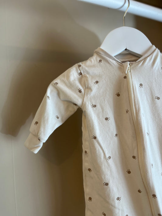 Pyjamas krämvit hund stl 62 (2-4 mån) - Kappahl