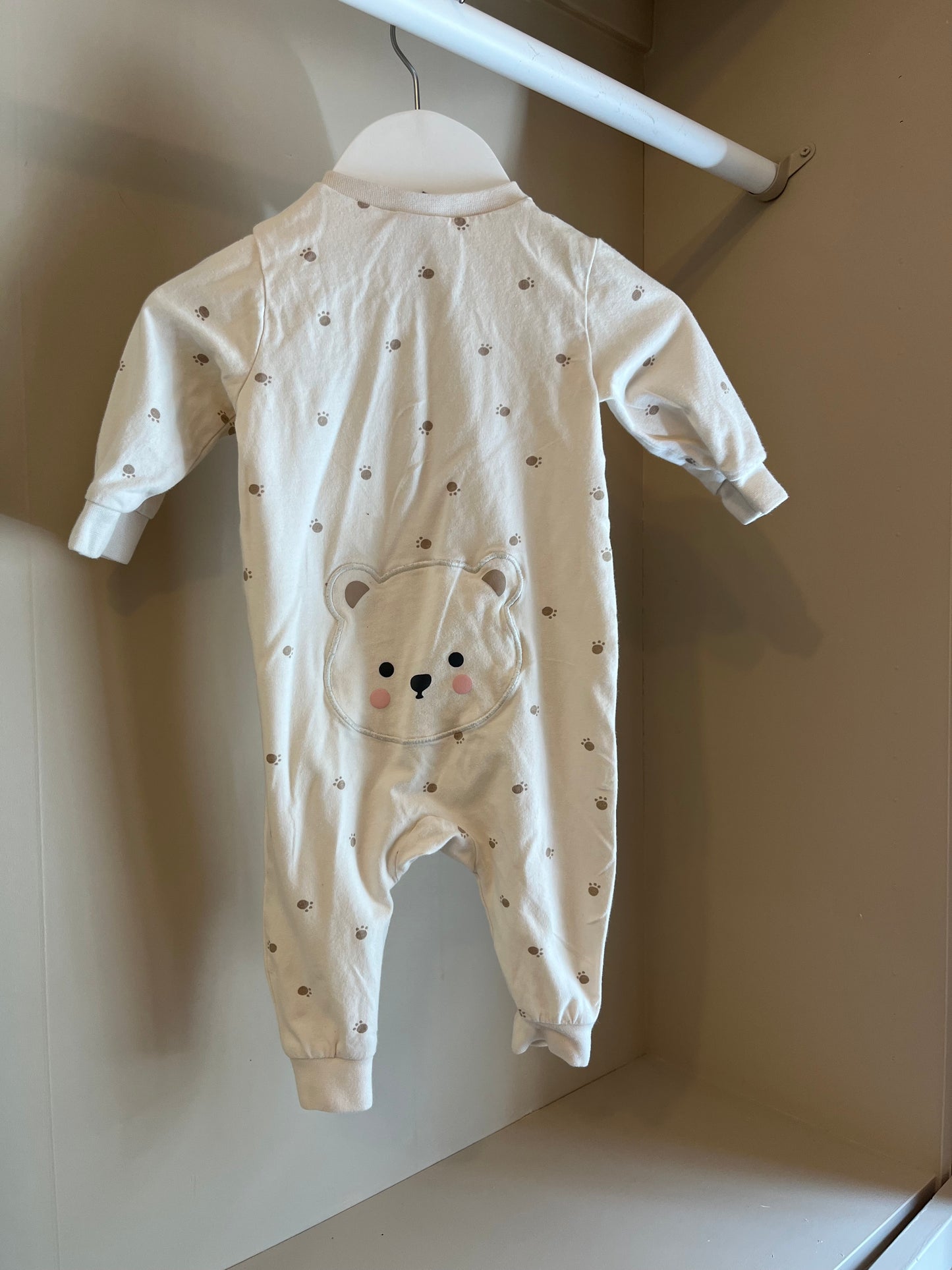 Pyjamas krämvit hund stl 62 (2-4 mån) - Kappahl