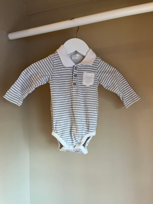 Body randig stl 62 (2-4 mån) - H&M
