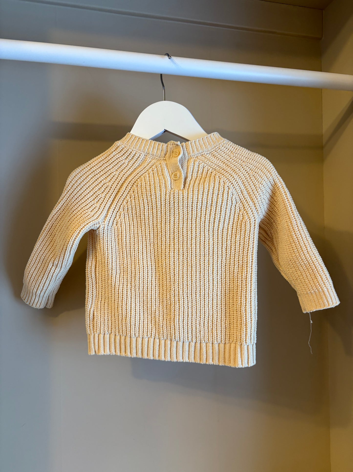 Tröja gul stl 74 (6-9 mån) - Lindex