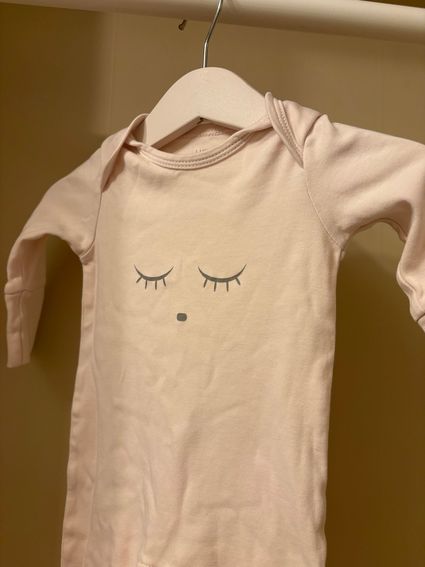 Pyjamas rosa stl 56/62 (1-3 mån) - Livly