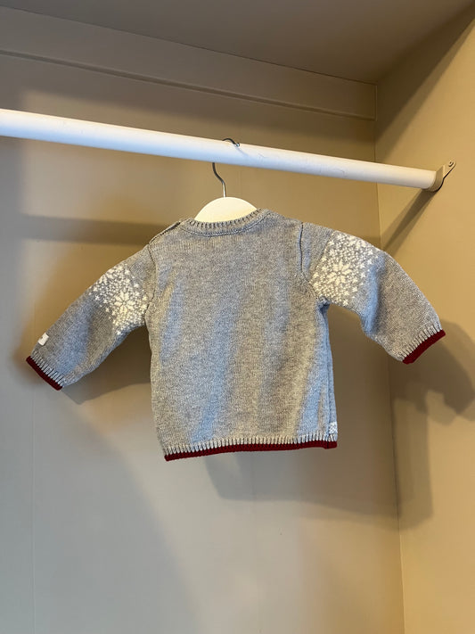 Stickad tröja vinter stl 56 (1-2 mån) - Newbie