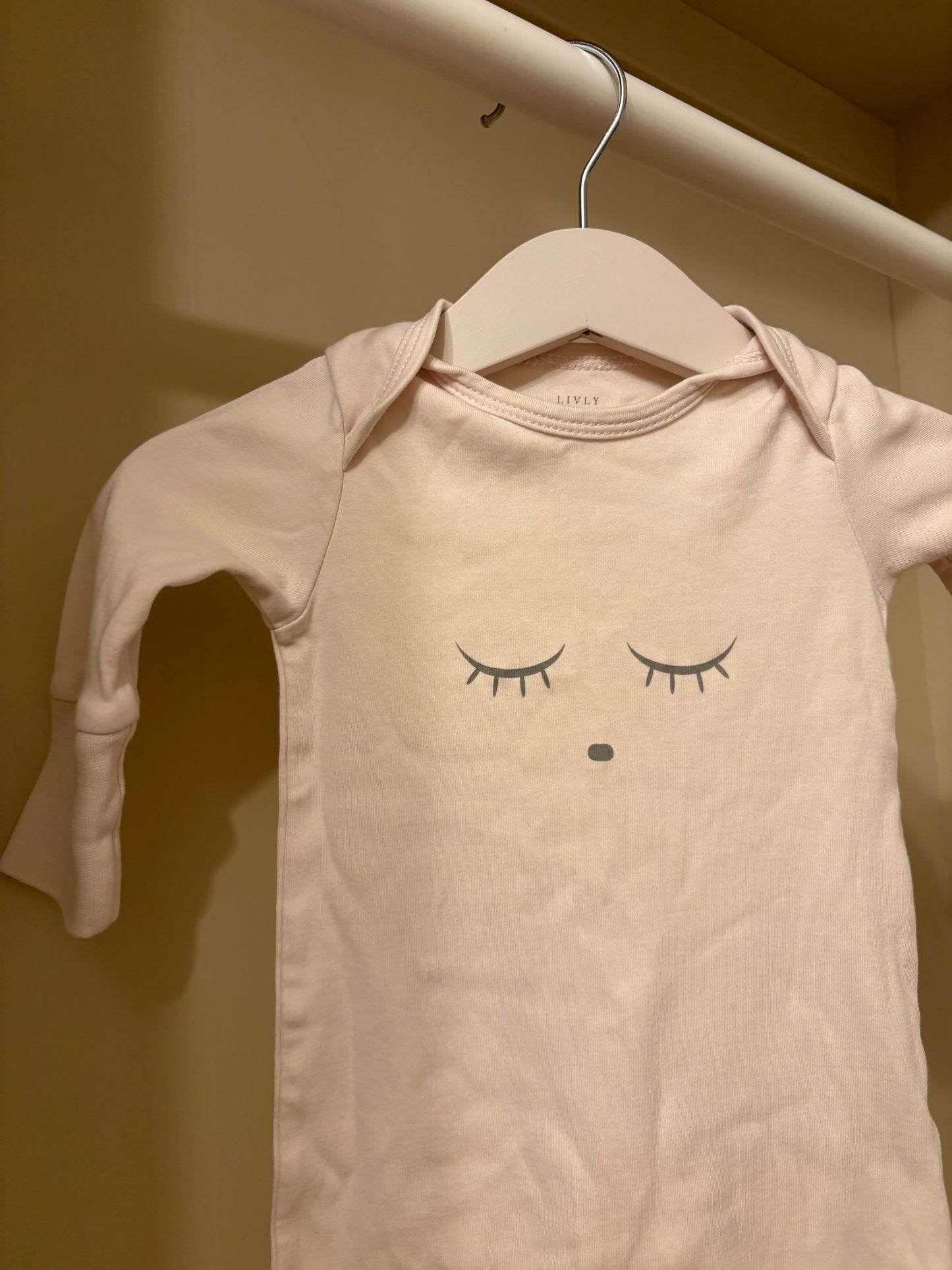 Pyjamas rosa stl 56/62 (1-3 mån) - Livly