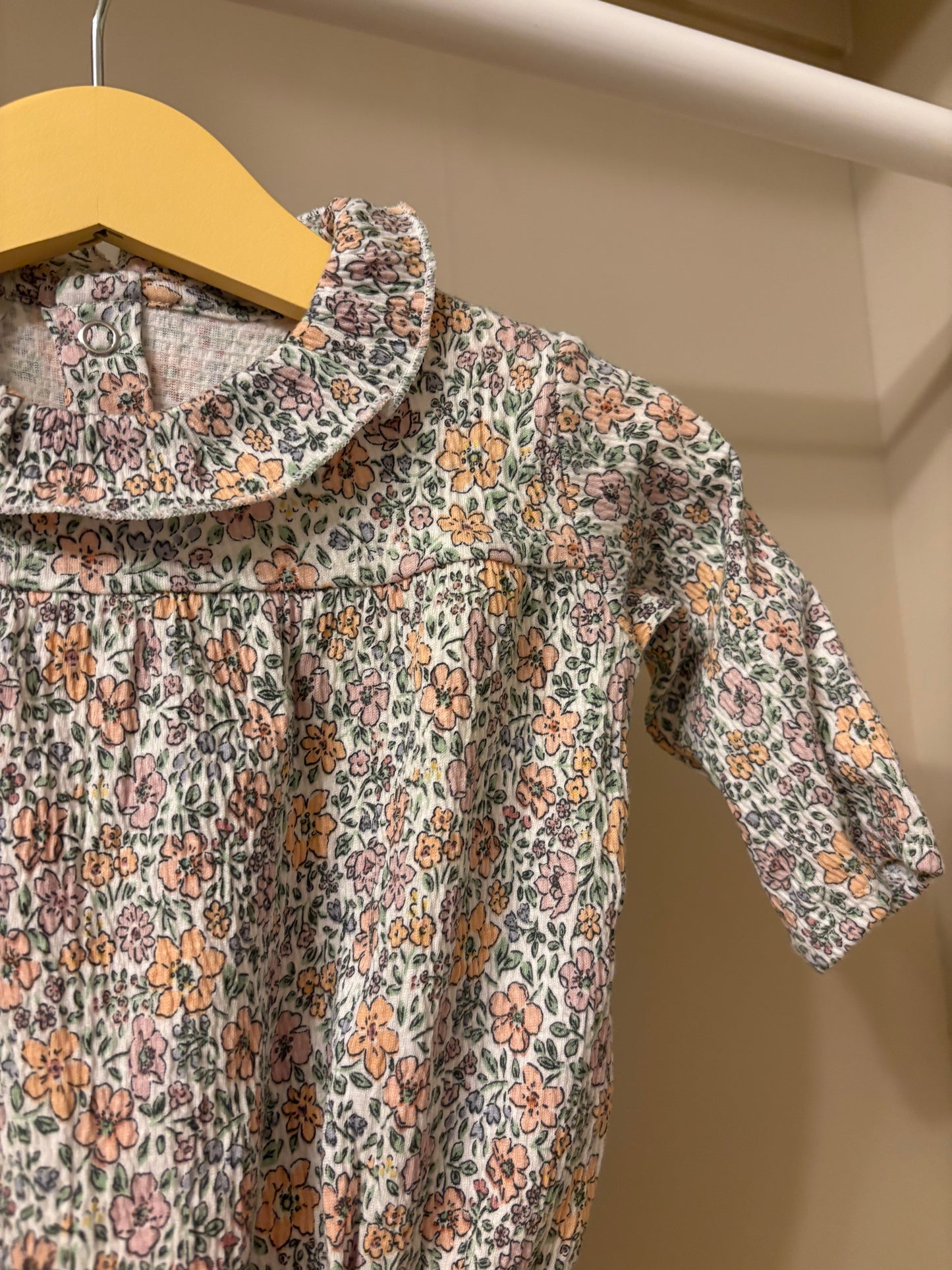 Body blommig stl 56 (1-2 mån) - H&M