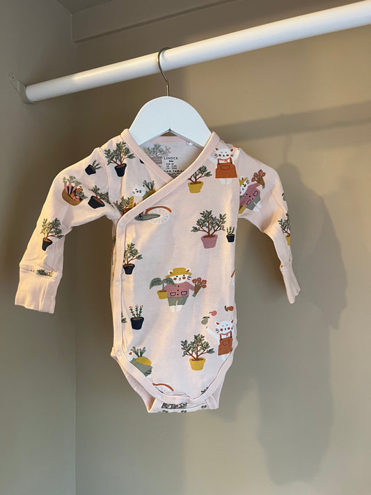 Body rosa kaninmönster stl 62 (2-4 mån) - Lindex