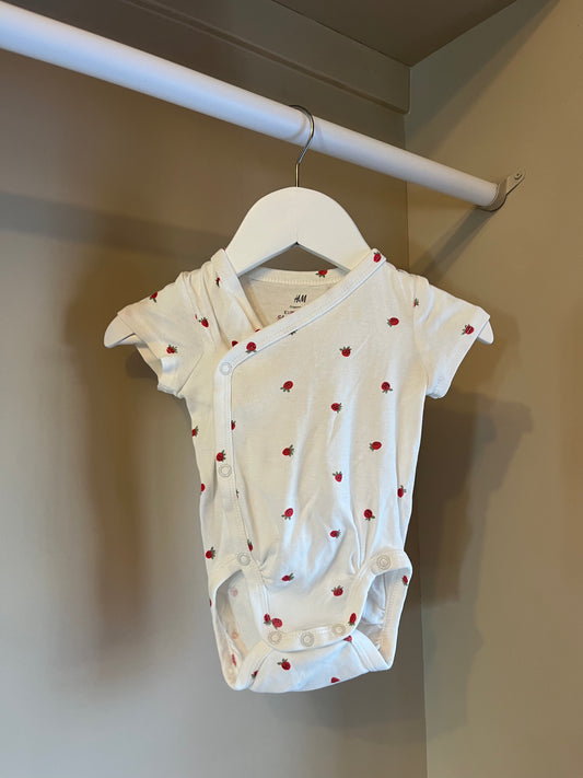 Body jordgubbar stl 62 (2-4 mån) - H&M