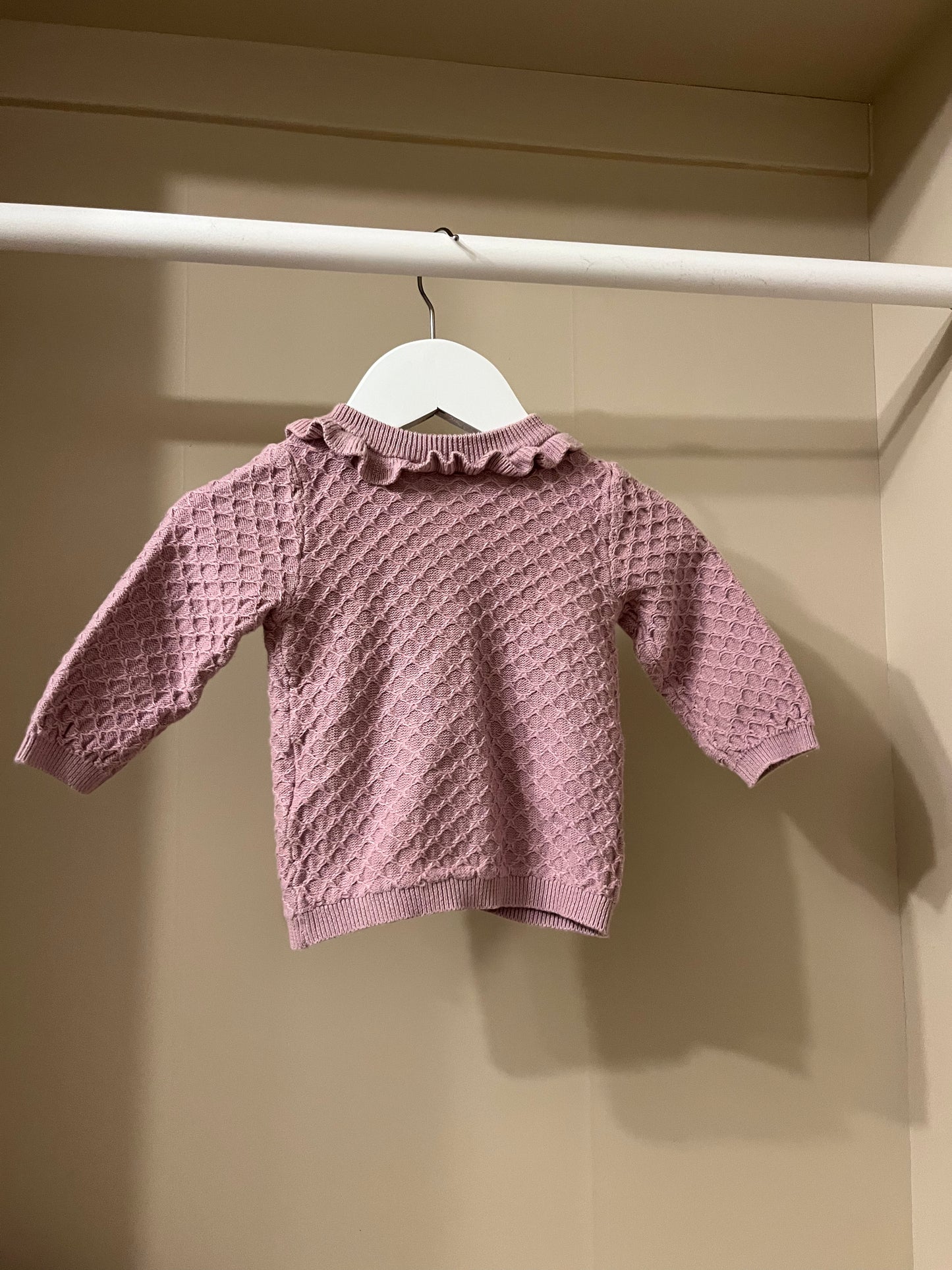 Kofta lila stl 62 (2-4 mån) - Name It